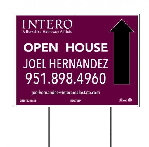 18x24 OPEN HOUSE #11 - INTERO - Estate Prints