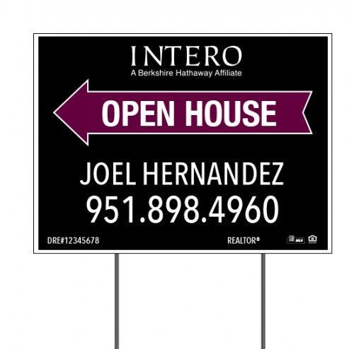 18x24 OPEN HOUSE #2 - INTERO - Estate Prints