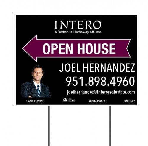18x24 OPEN HOUSE #5 - INTERO - Estate Prints