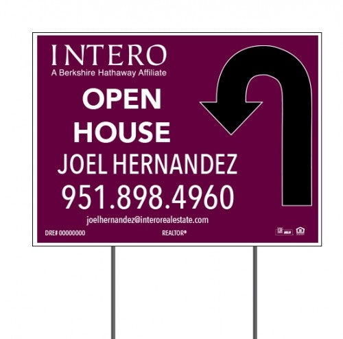 18x24 OPEN HOUSE #11 - INTERO