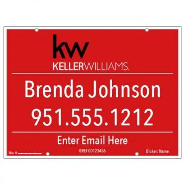 24x32 FOR SALE SIGN #3 - KELLER WILLIAMS - Estate Prints