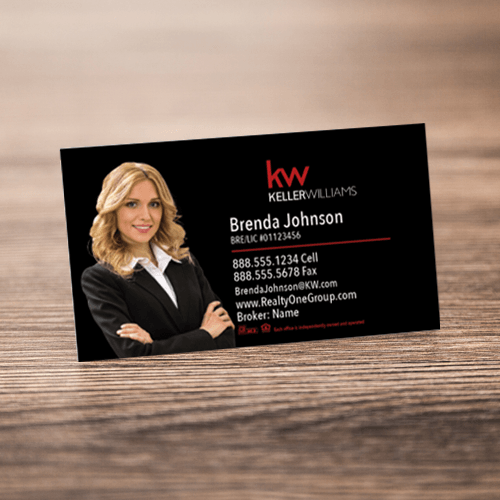 BUSINESS CARD #1 - KELLER WILLIAMS - Estate Prints