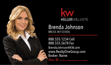 BUSINESS CARD #1 - KELLER WILLIAMS - Estate Prints