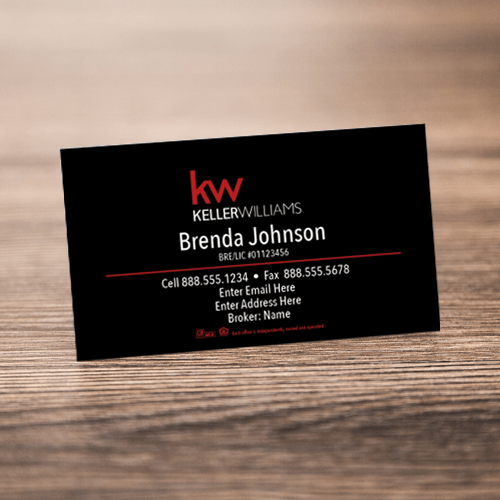 BUSINESS CARD #2 - KELLER WILLIAMS - Estate Prints