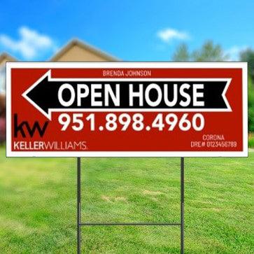 9x24 OPEN HOUSE #1 - KELLER WILLIAMS - Estate Prints