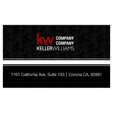 BUSINESS CARD FRONT/BACK #11 - KELLER WILLIAMS - Estate Prints