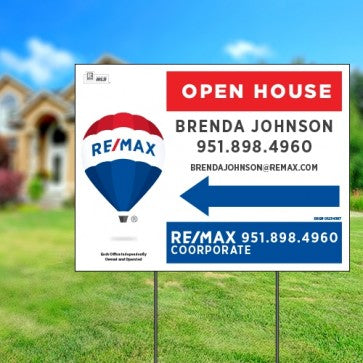 18x24 OPEN HOUSE #1 - REMAX