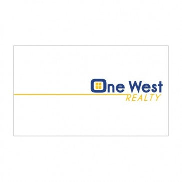 BUSINESS CARD FRONT/BACK #1 - ONE WEST REALTY