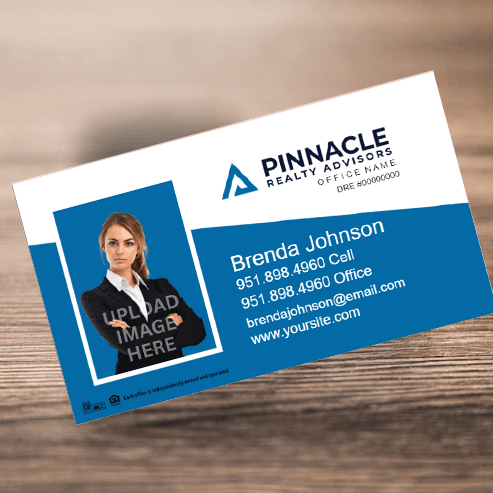 3.5x2 BUSINESS CARD #3 - PINNACLE REALTY ADVISORS - Estate Prints