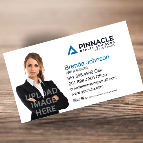 3.5x2 BUSINESS CARD #1 - PINNACLE REALTY ADVISORS - Estate Prints