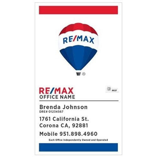 BUSINESS CARD #2 - REMAX - Estate Prints