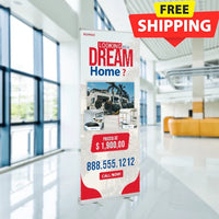 33x81 RETRACTABLE BANNER #1 - REMAX