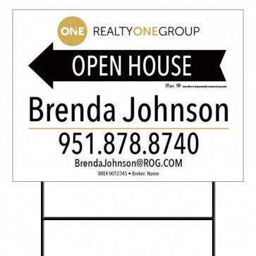 18x24 OPEN HOUSE #3 - REALTY ONE GROUP