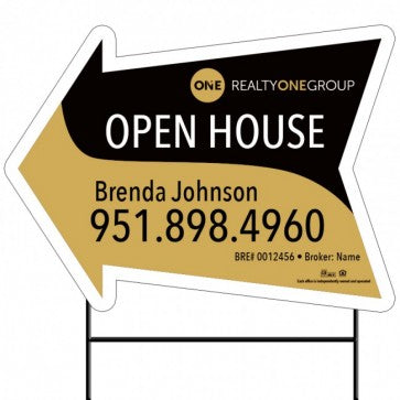 18x24 OPEN HOUSE #8 - REALTY ONE GROUP