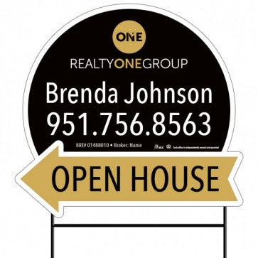 18x24 OPEN HOUSE #9 - REALTY ONE GROUP