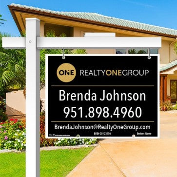 24x32 FOR SALE SIGN #2 - REALTY ONE GROUP