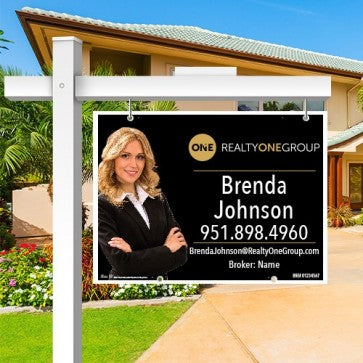 24x32 FOR SALE SIGN #3 - REALTY ONE GROUP