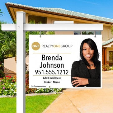 24x32 FOR SALE SIGN #6 - REALTY ONE GROUP