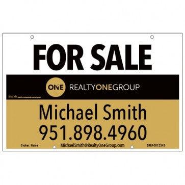 24x36 FOR SALE SIGN #1 - REALTY ONE GROUP - Estate Prints