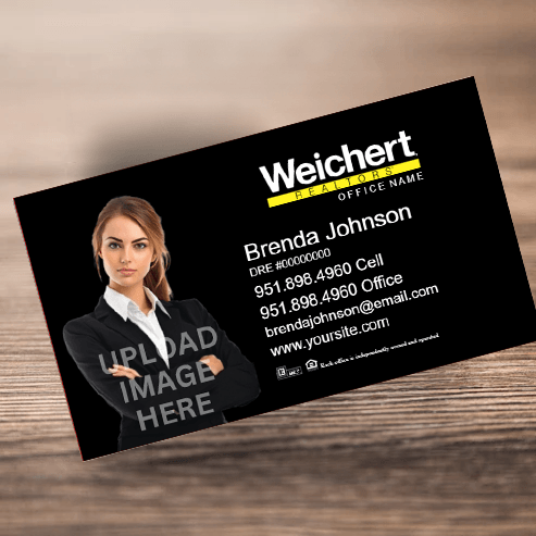 3.5x2 BUSINESS CARD #1 - WEICHERT REALTORS - Estate Prints