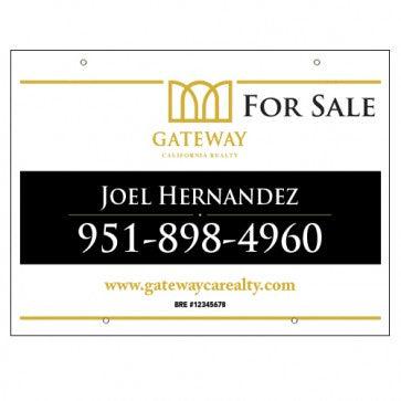 24x36 FOR SALE SIGN #5 - GATEWAY - Estate Prints